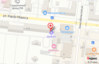 Салон красоты DiAl на карте