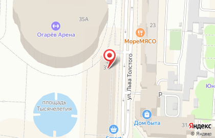 Магазин Roza Jeans в Саранске на карте