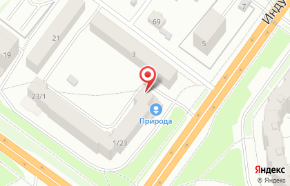 Мастерская по ремонту холодильников и стиральных машин на Индустриальной улице на карте