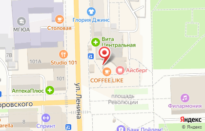 Магазин 33 пингвина на улице Ленина на карте