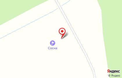 База отдыха Сосна в Красноярске на карте