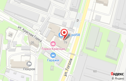 МакС на улице Красная Горка на карте