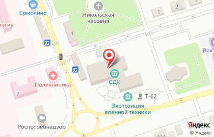 Выселковская центральная районная больница имени заслуженного врача РФ В.Ф. Долгополова на карте