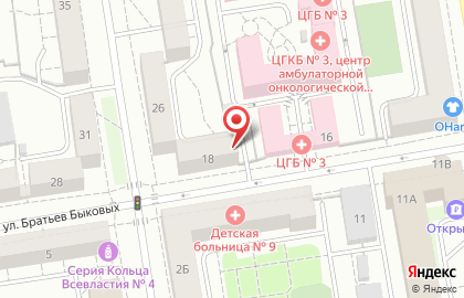 Кабинет логопедической помощи Логопед+ в Железнодорожном районе на карте