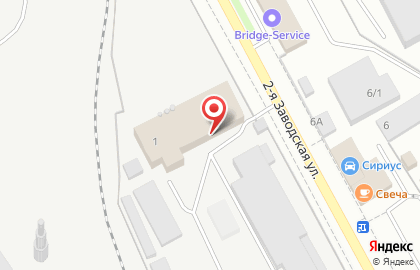 Группа компаний Сервис Камня на 2-ой Заводской улице на карте