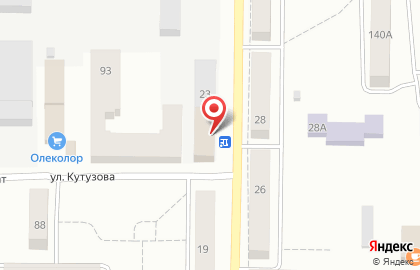 Кафе Latte на улице Петрова на карте