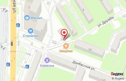 Мини-маркет Брянский Хлеб+ на улице Дружбы на карте
