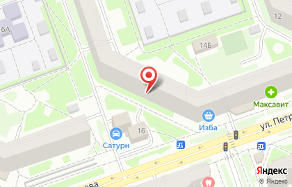 Пункт выдачи Faberlic на улице Петрищева на карте
