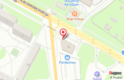 Супермаркет Пятёрочка в Москве на карте