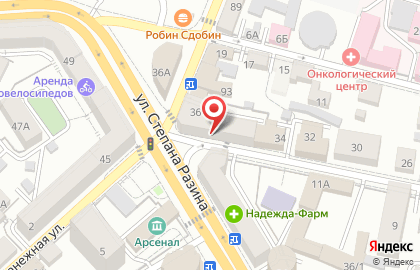 Свадебный салон Malinelli в Центральном районе на карте