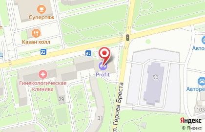 Школа рукопашного спорта Защитник на улице Героев Бреста в Севастополе на карте
