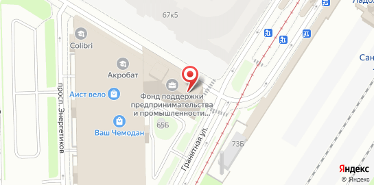 Ремонтная компания Прораб Нева на проспекте Энергетиков на карте