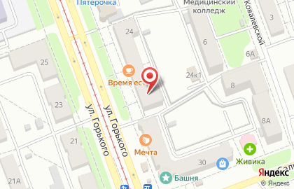 Центр авторазбора и автозапчастей Башня в Тракторозаводском районе на карте