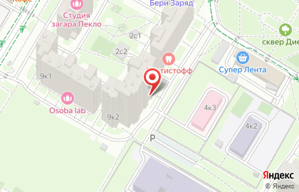 Детская футбольная школа Твой Гол на метро Академическая на карте