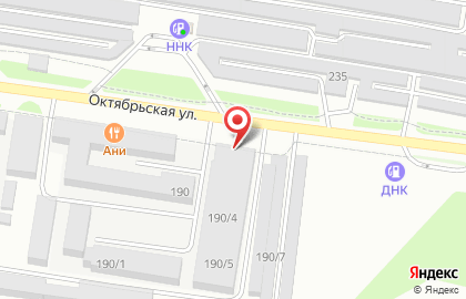Алкомаркет Ани на Октябрьской улице на карте