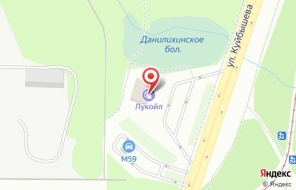 Лукойл-Уралнефтепродукт в Свердловском районе на карте
