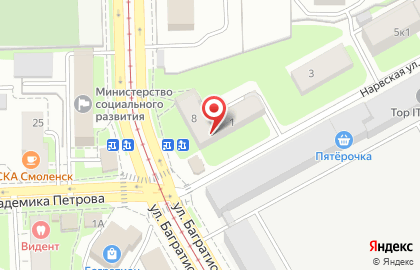 Медик на Нарвской улице на карте