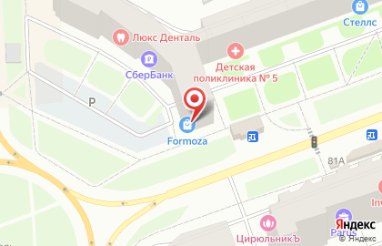 Компьютерный салон Formoza на карте