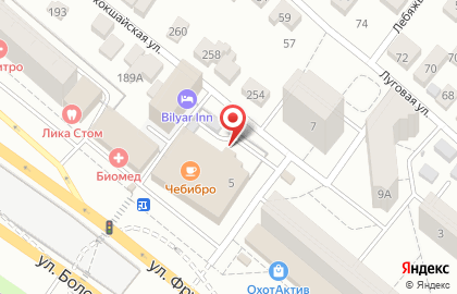 ЗАО Банкомат, АКБ ТатИнвестБанк на улице Фрунзе на карте