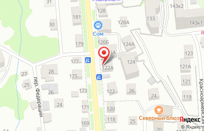Монтажная компания Крепость на улице Федерации на карте