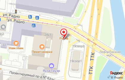 Ассоциация электронных торговых площадок на улице Радио на карте