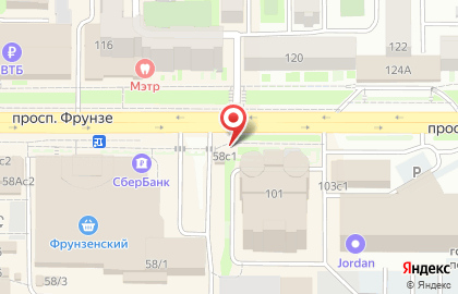 Азалия на улице Комсомольский 58 на карте