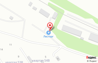 Торговое предприятие Лесторг на карте