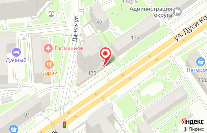 Агентство недвижимости Жилфонд в Новосибирске на карте