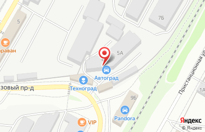 Официальный торговый представитель ГАЗ Автоград в Базовом проезде на карте