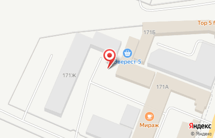 Торговая компания Эверест-5 на Омской улице на карте