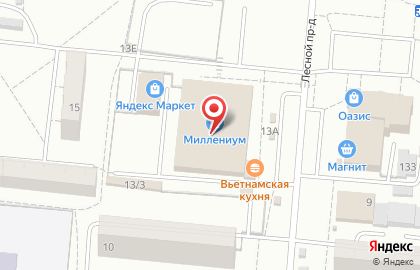 Компания займов КредитСервис в Кировском районе на карте