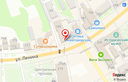 Банкомат Банк Богородский в Нижнем Новгороде на карте