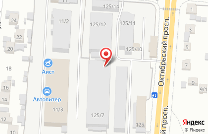 Компания ПироКОМ на Октябрьском проспекте на карте