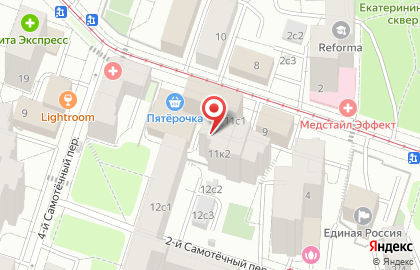 ООО Конгломерат в 3-м Самотечном переулке на карте