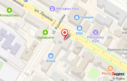 СберБанк на улице Журавлёва на карте