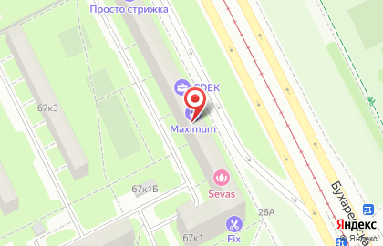 Сервисный центр Maximum на метро Проспект Славы на карте