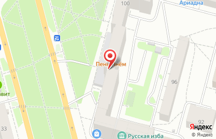 Кафе Пень-Пнём на Архангельской улице на карте
