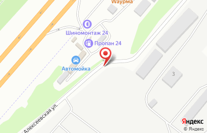 Мамино Солнышко на Алексеевской улице на карте