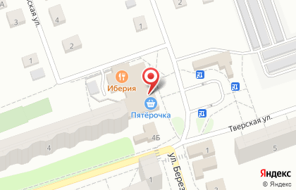 Визави на Тверской улице на карте