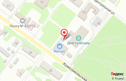 Продуктовый магазин Апельсин на Комсомольской на карте