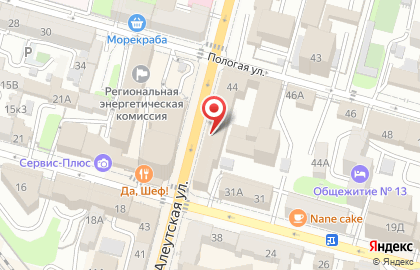 Банкомат Банк ВТБ24, филиал в г. Владивостоке на Алеутской улице, 44 на карте