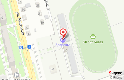 Лыжная база Виктория на карте