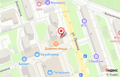 Центр продаж и сервиса по Московской области, ОАО Ростелеком на Калинина на карте