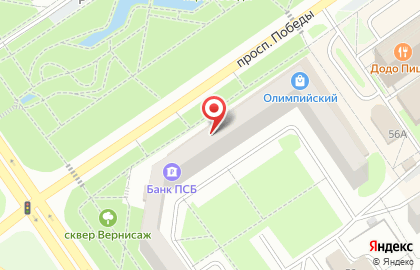 Ателье по пошиву одежды в Олимпийском микрорайоне на карте