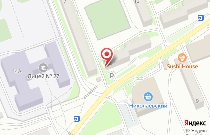 Экспресс-бар ШБ в Железнодорожном районе на карте