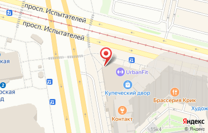 Мастерская по ремонту часов на Коломяжском проспекте на карте