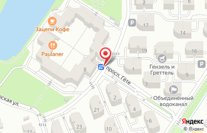 Кофейня Coffee-Capuchin на Баварской улице на карте