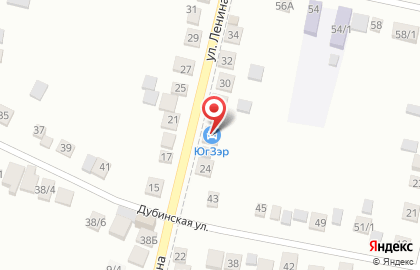 Торгово-ремонтная компания Юг Зэр на улице Ленина на карте