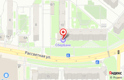 Банкомат СберБанк в Новосибирске на карте