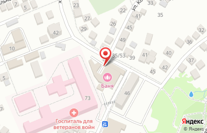 Мотель Вояж в Пятигорске на карте